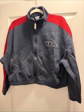 Puma x Vogue Two-Tone Zip Jacket - Navy & Red